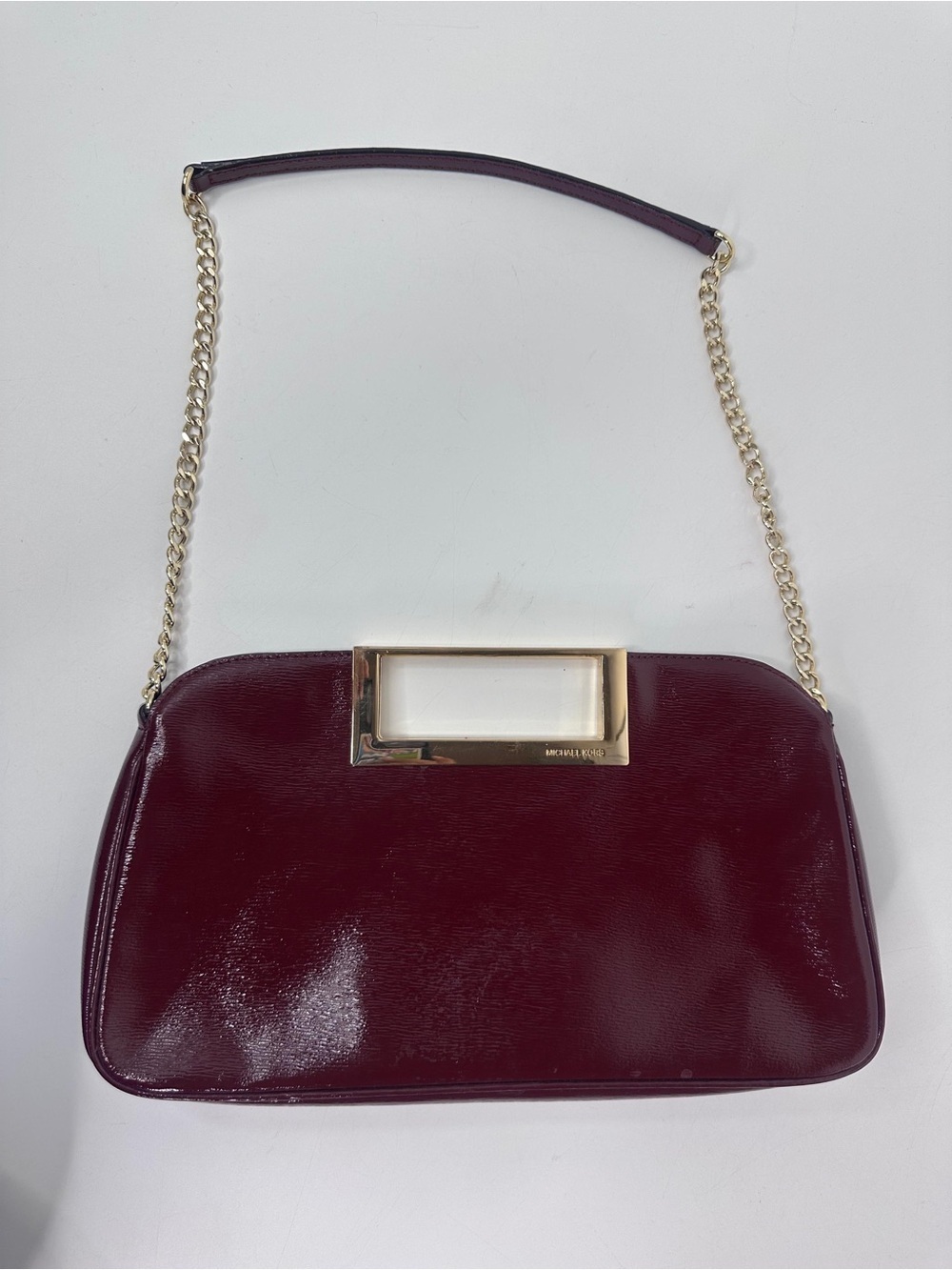 Michael Kors Berkley Large Patent Leather Clutch
